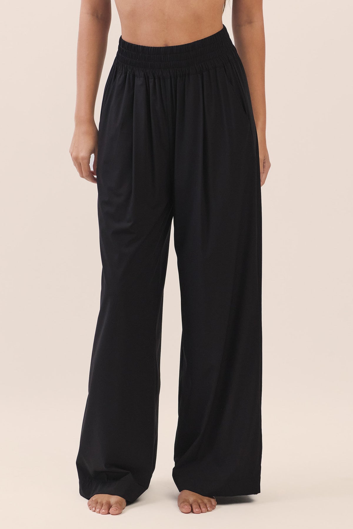 PT434 WOVEN WIDE PANTS