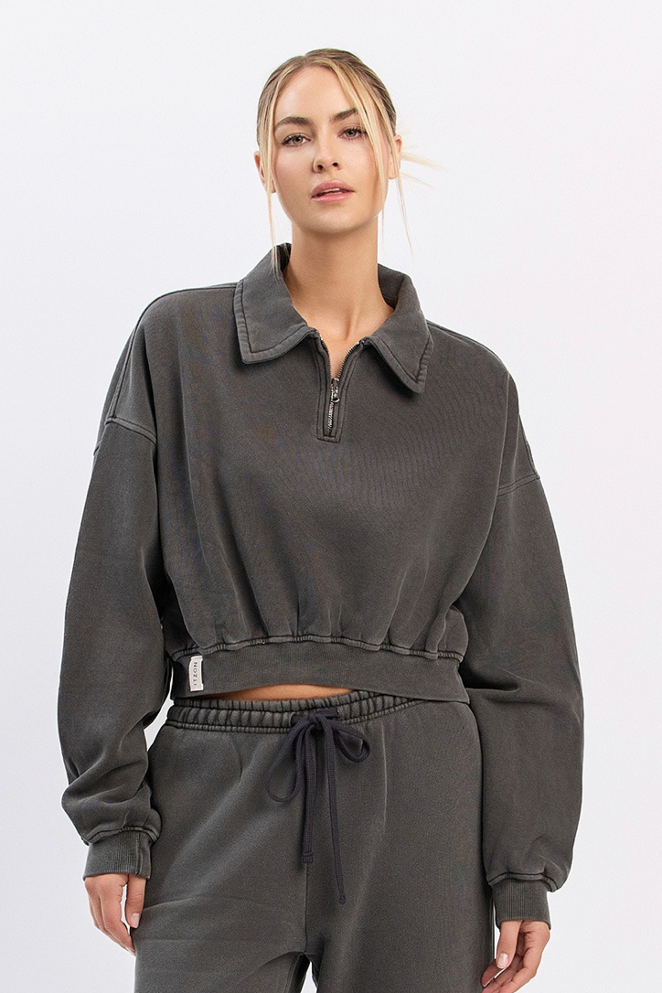 TL207 COLLAR HALFZIP