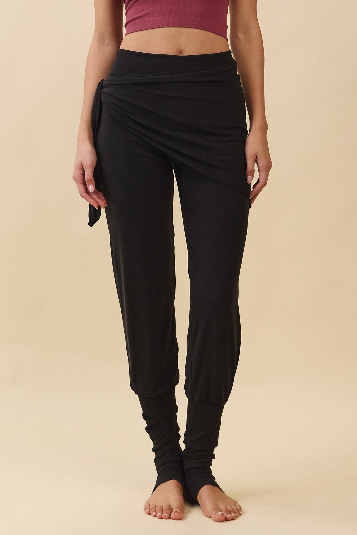 PR473 RELAX WRAP COVERUP PANTS