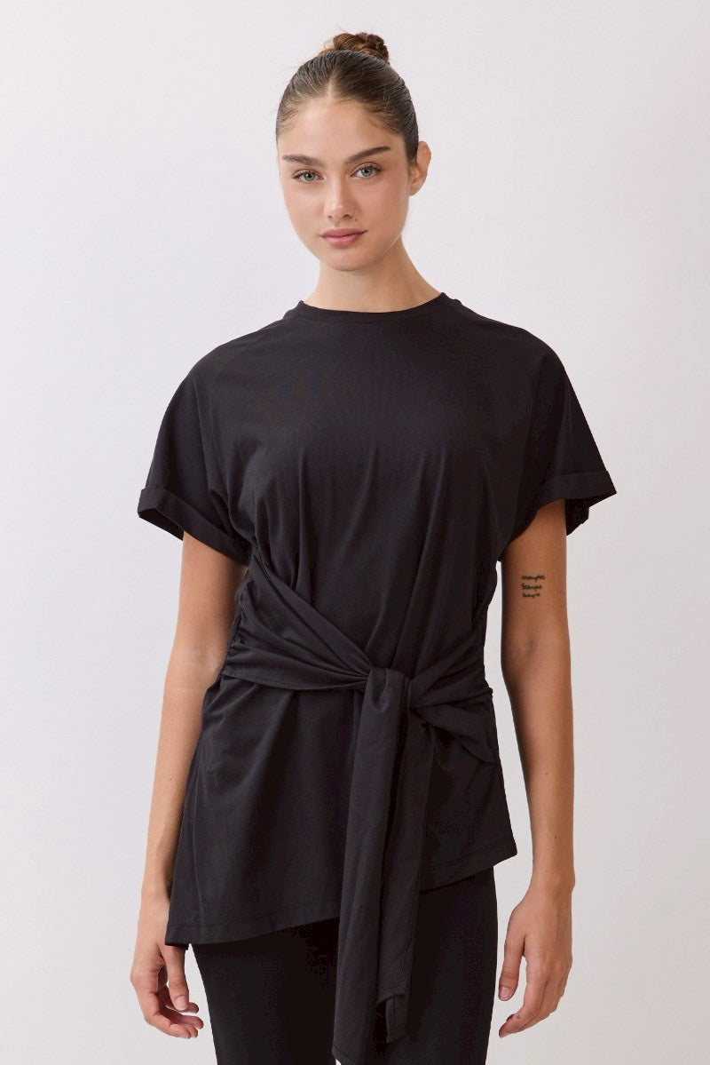 TS115 BELTED TSHIRT