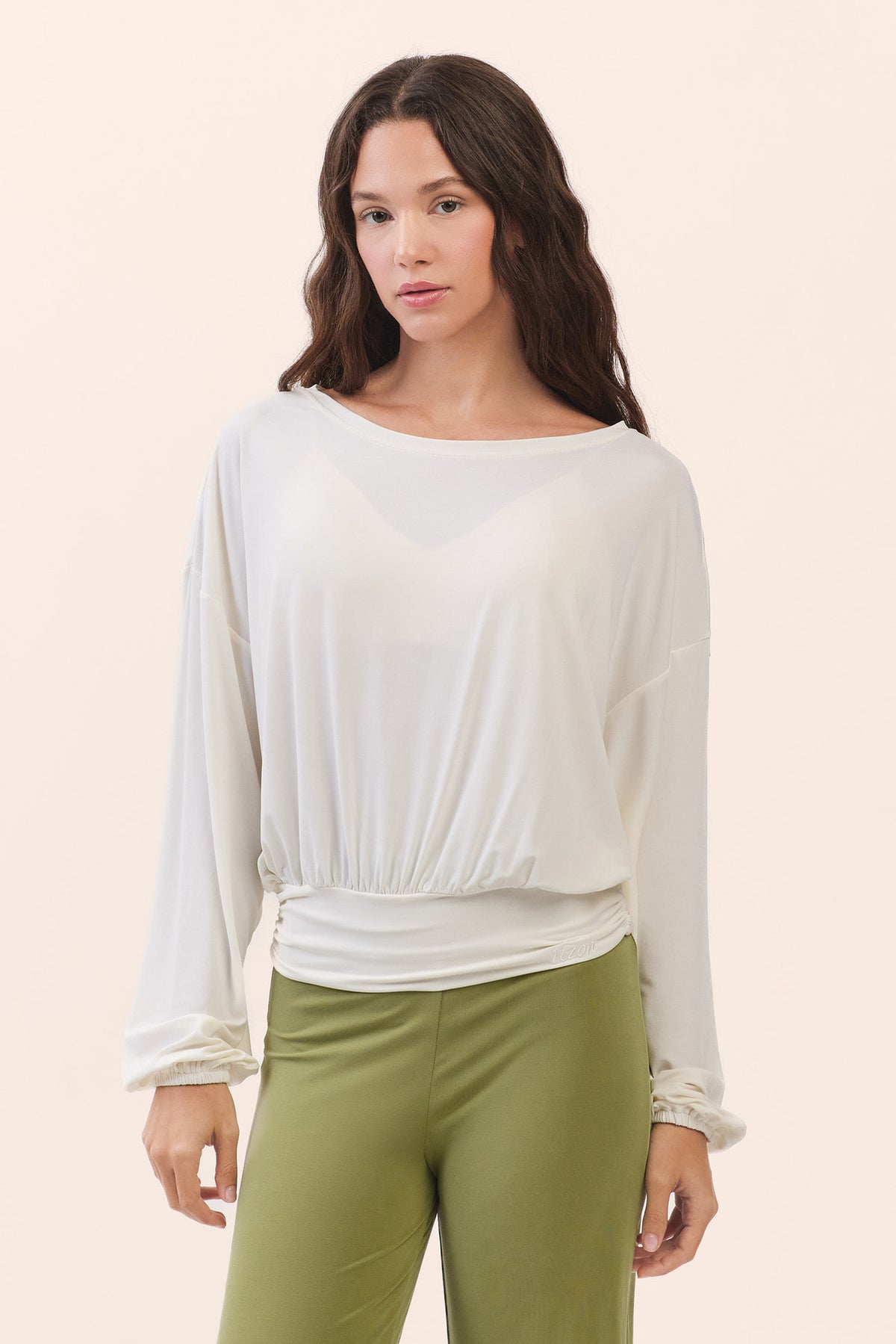 TL137 CUPRA BANDING CROP TEE