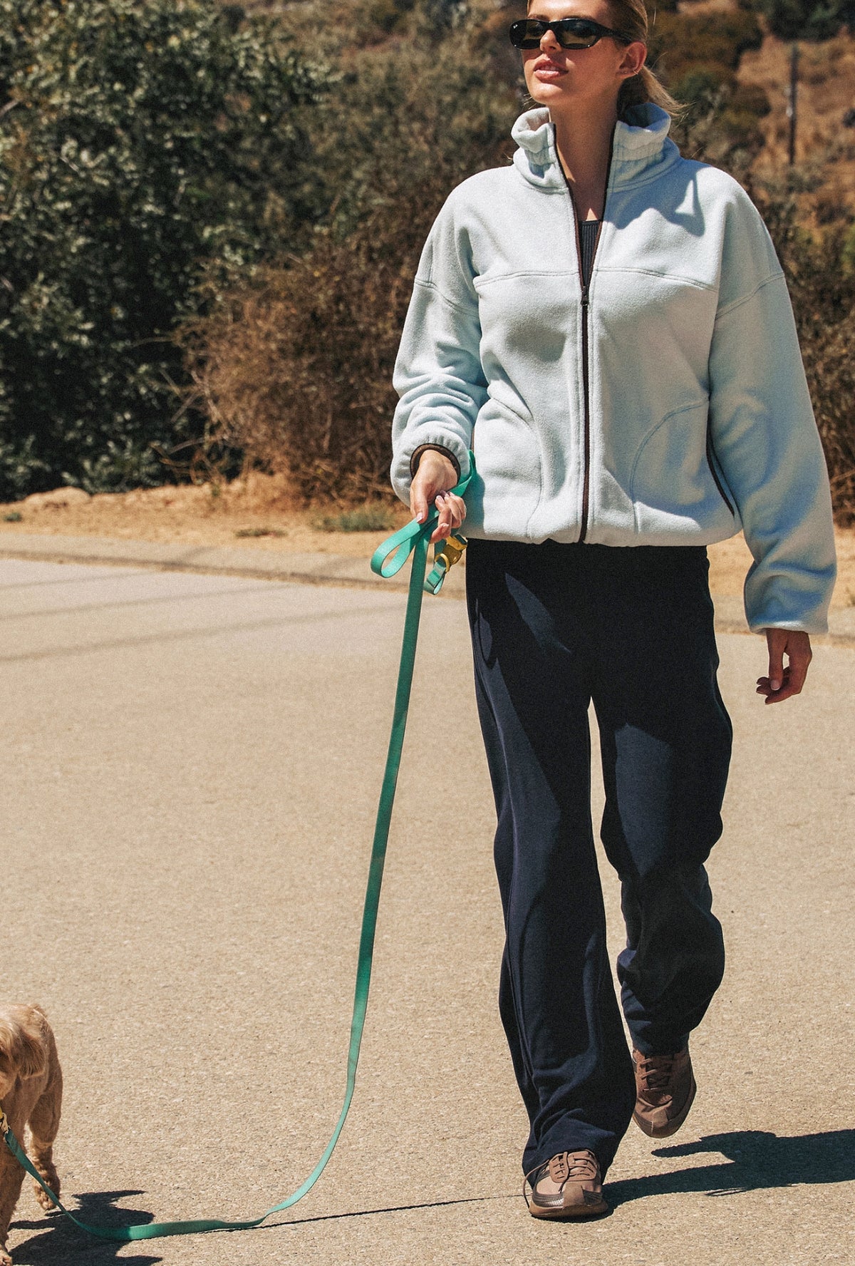 PL454 MICRO STRAIGHT-LEG PANTS