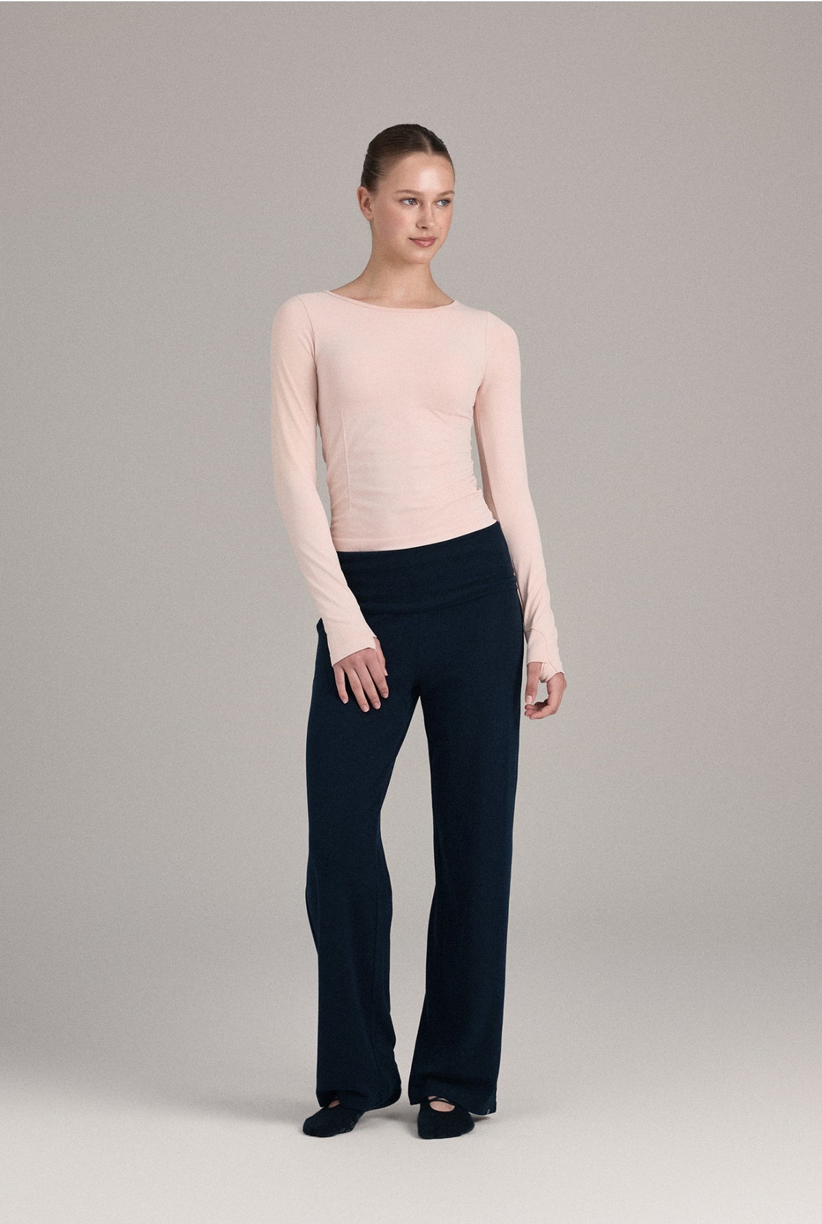 PL454 MICRO STRAIGHT-LEG PANTS
