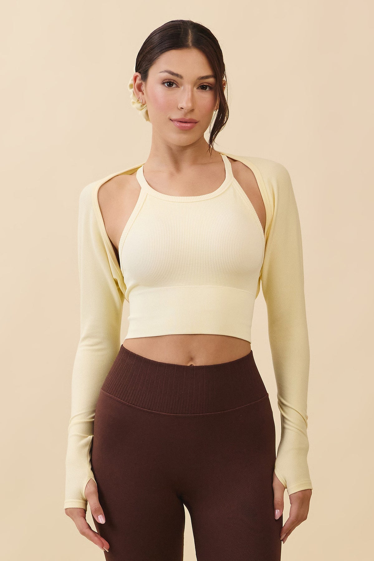 TC183 MELLOW BOLERO + SCRUNCH