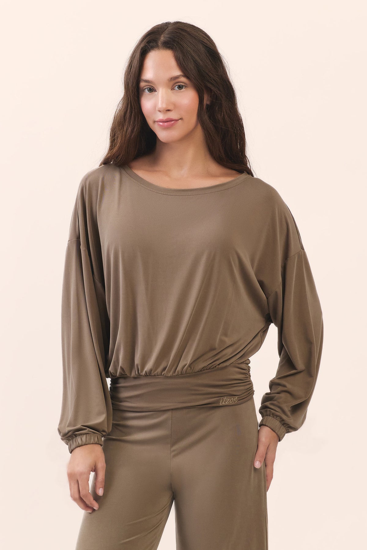 TL137 CUPRA BANDING CROP TEE