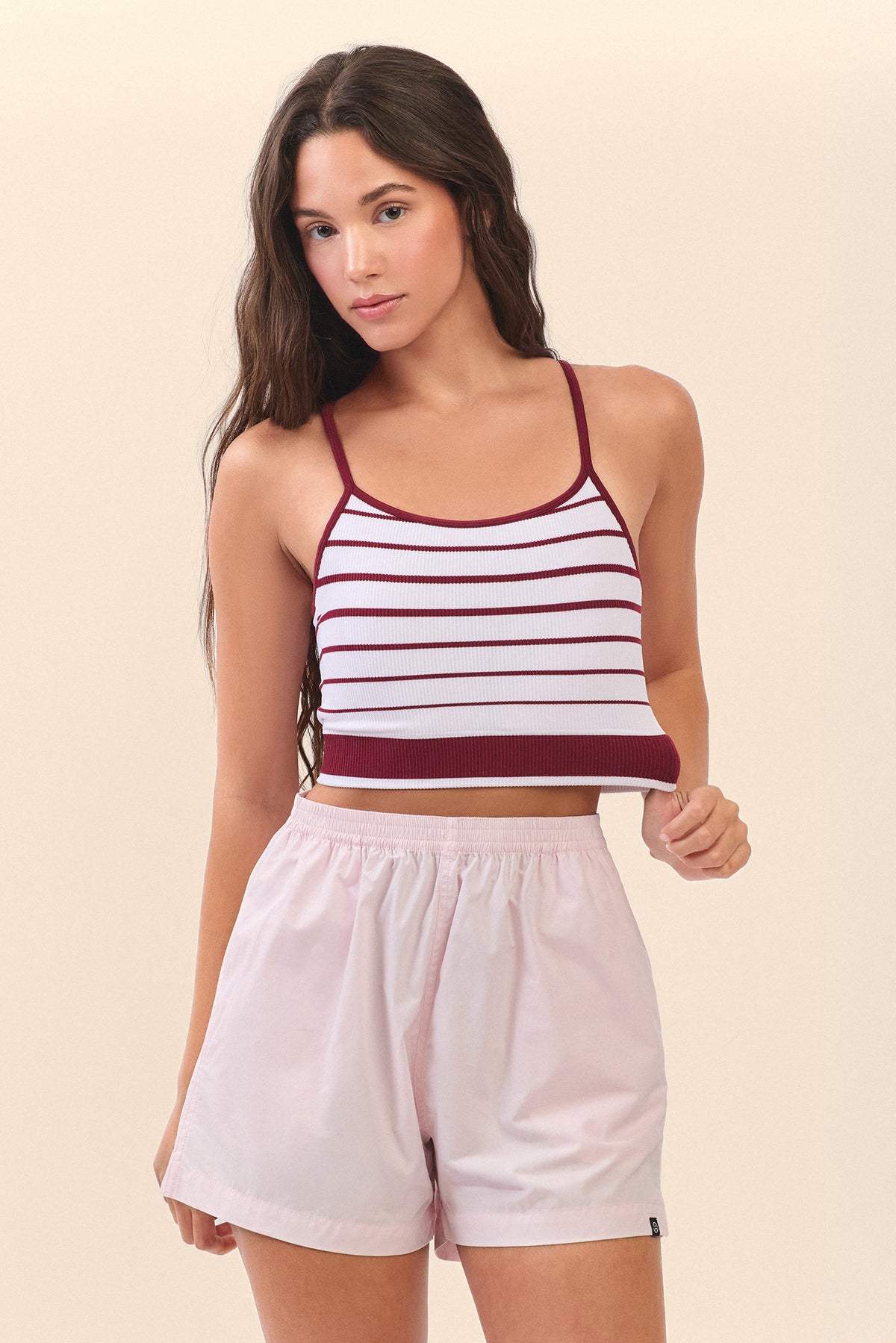 TB016 ESSENTIAL STRIPE BRATOP