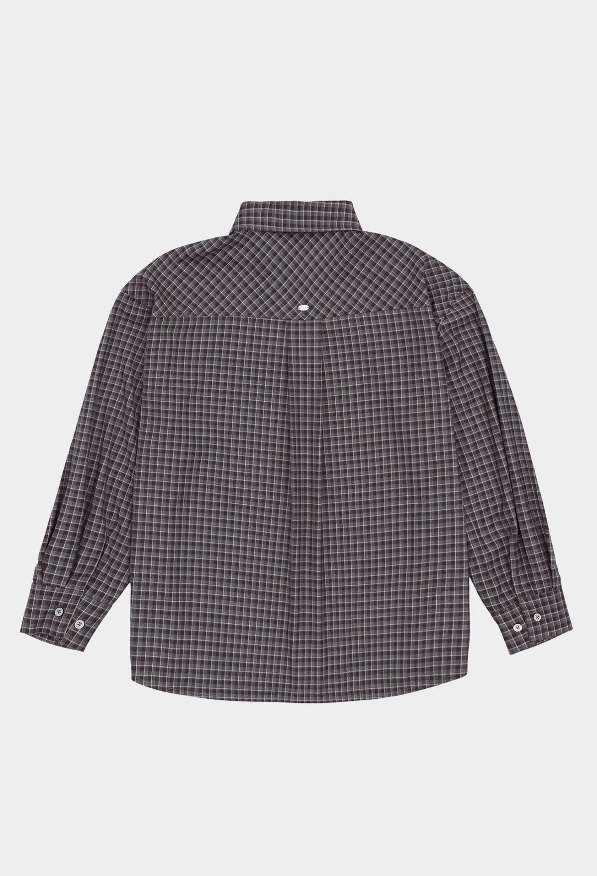 ST351 OVERSIZED CHECK SHIRT