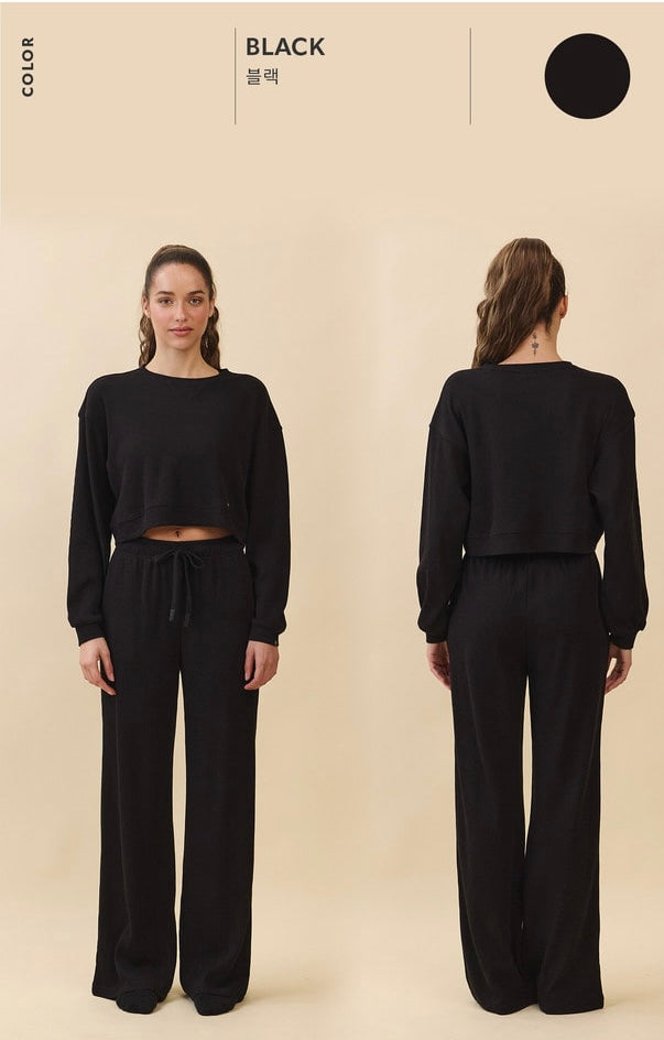 PJ483 WAFFLE LOUNGE PANTS