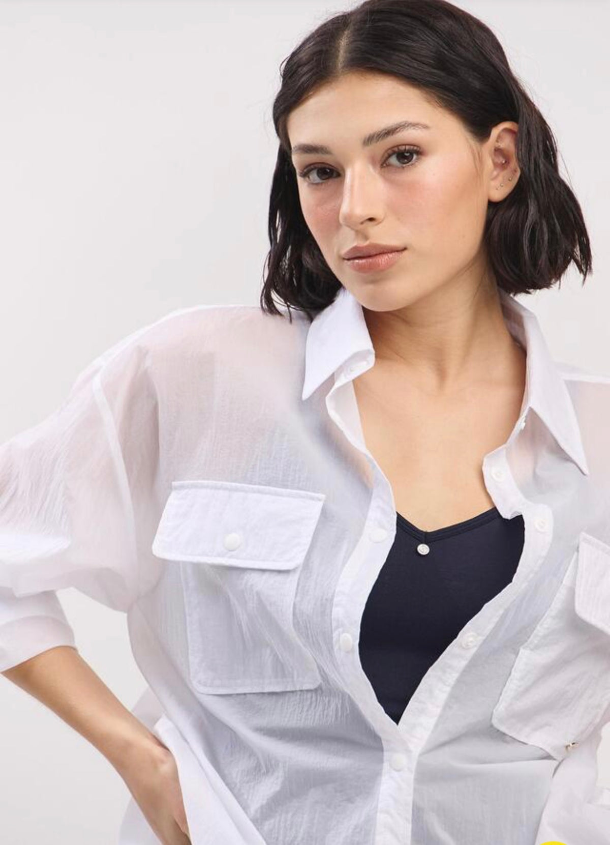 ST181 BACK SLIT SHIRT