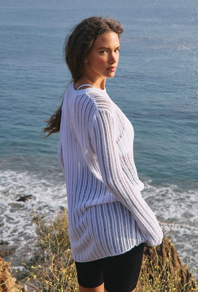 SP205 SHEER COVERUP KNIT