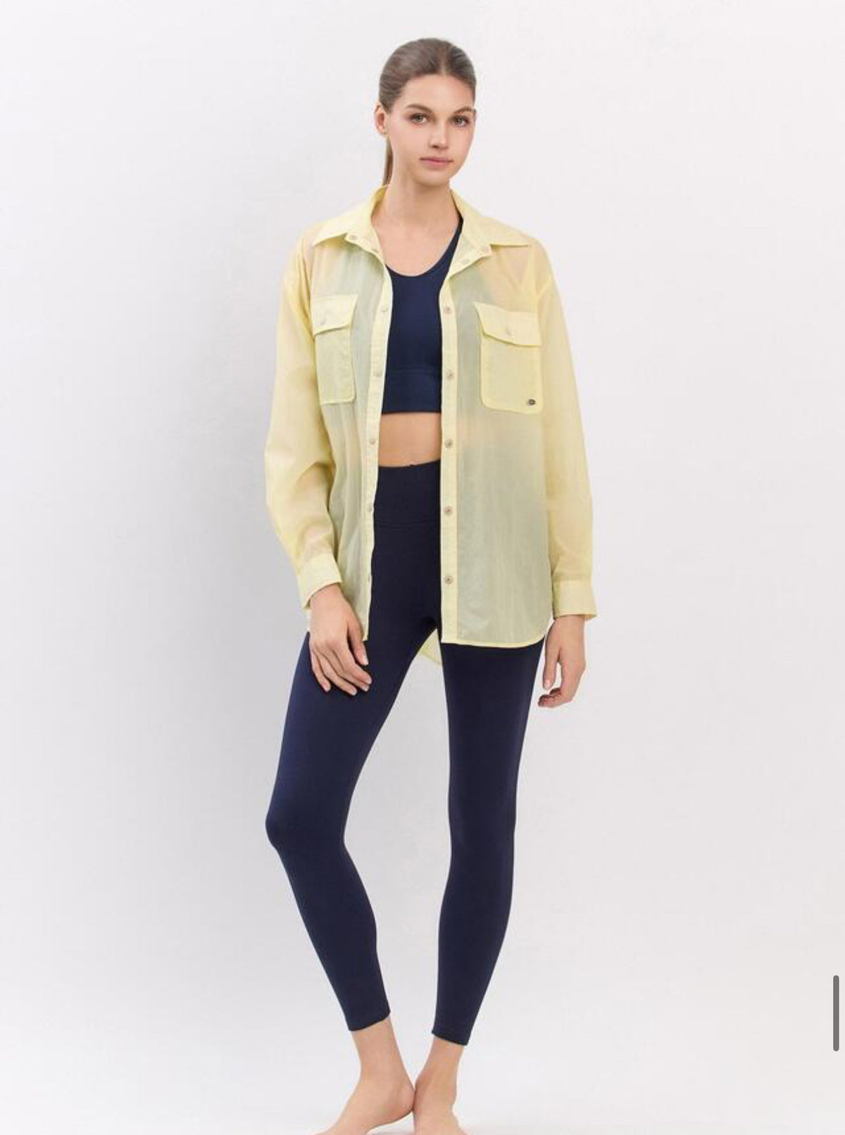 ST181 BACK SLIT SHIRT