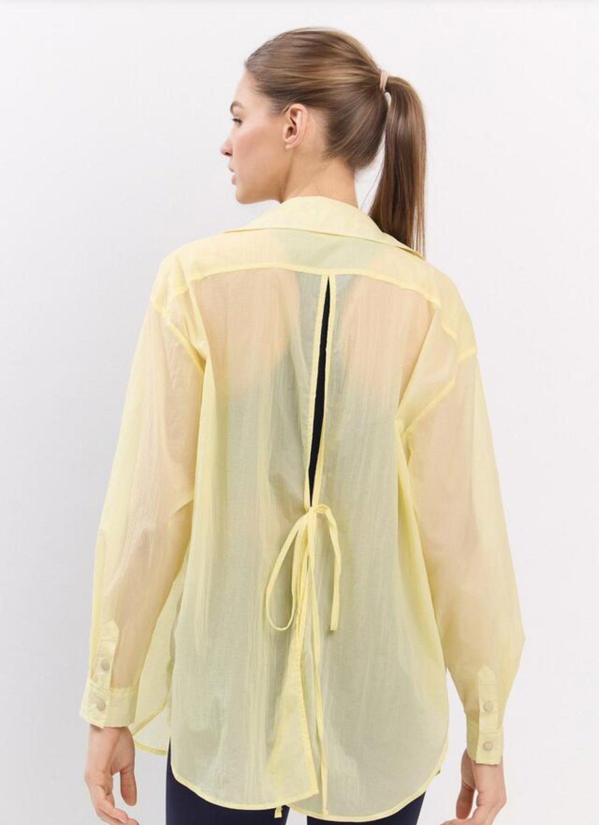 ST181 BACK SLIT SHIRT