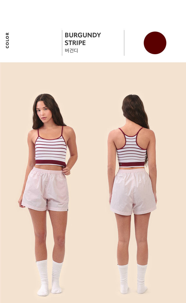 TB016 ESSENTIAL STRIPE BRATOP