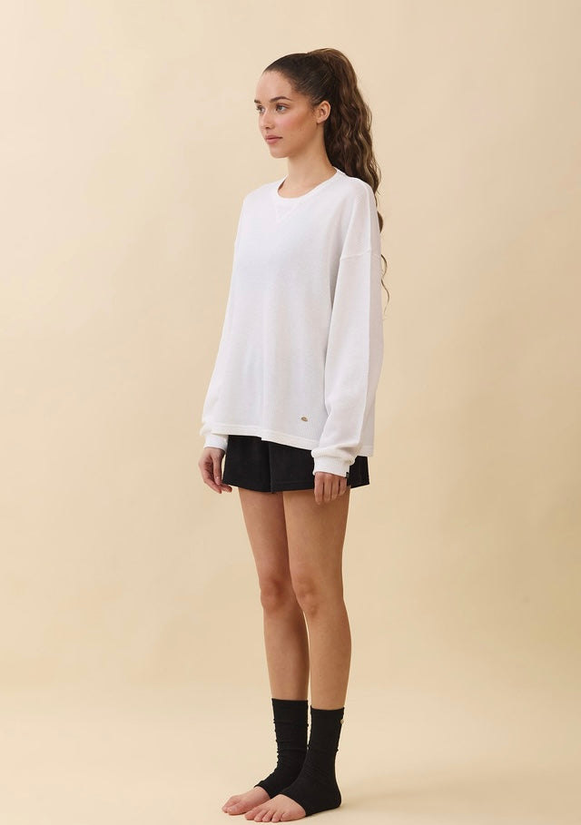 TL138 SOFT WAFFLE LONG TEE