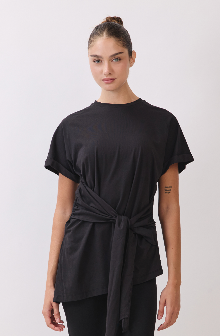 TS115 BELTED TSHIRT