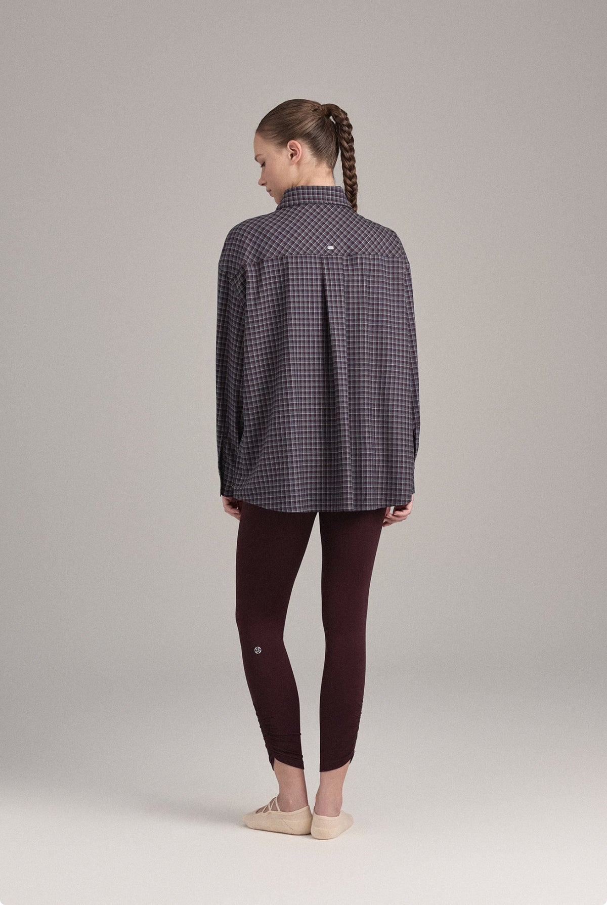 ST351 OVERSIZED CHECK SHIRT