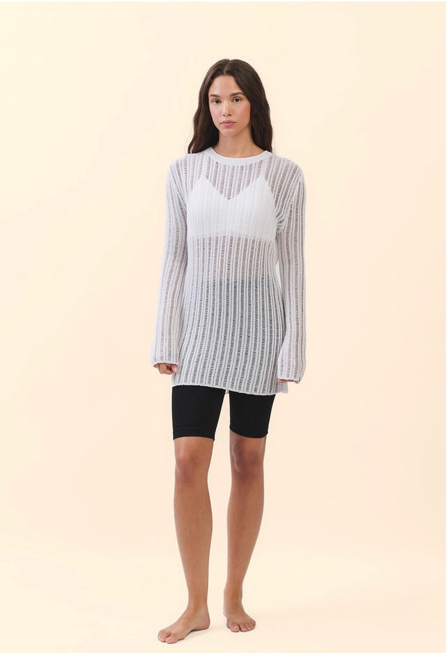 SP205 SHEER COVERUP KNIT