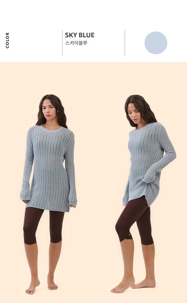 SP205 SHEER COVERUP KNIT