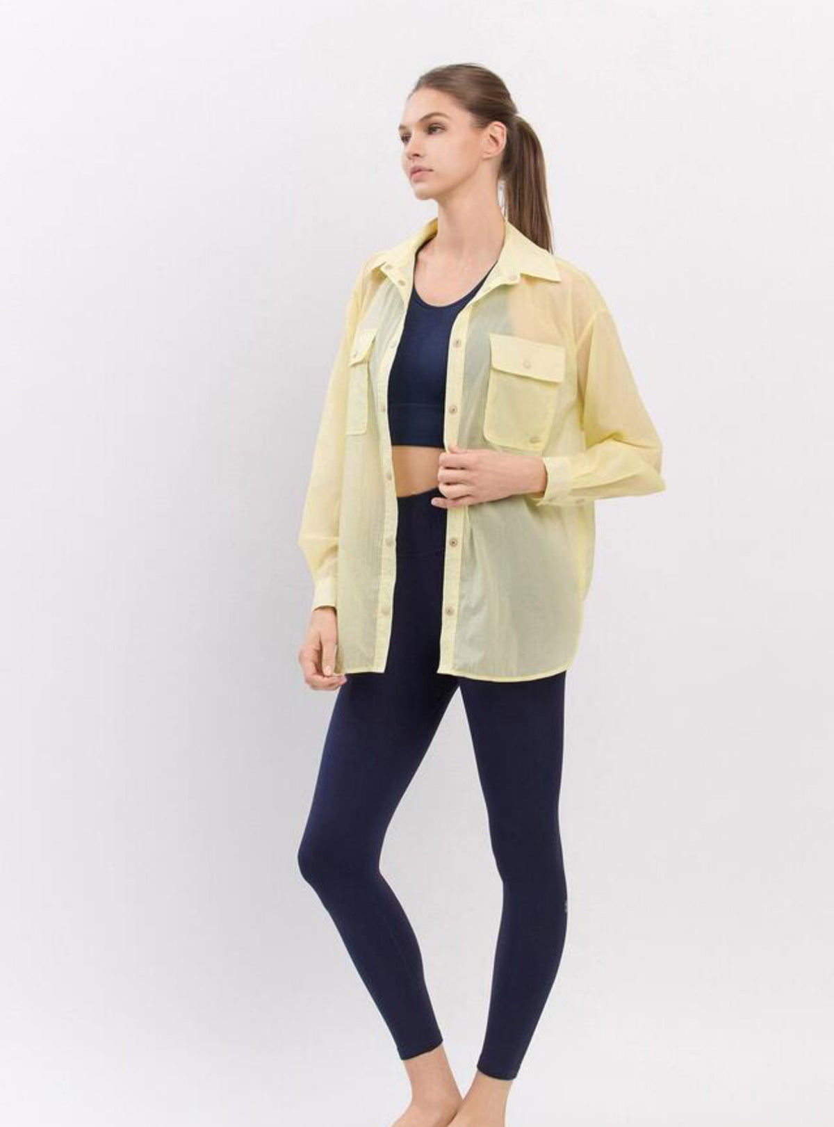 ST181 BACK SLIT SHIRT