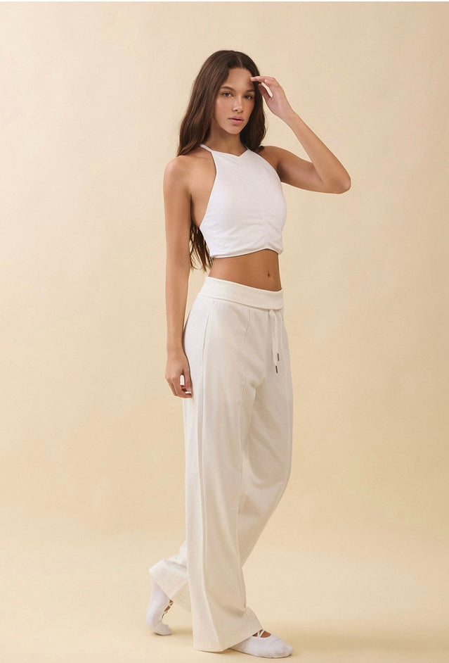 TB045 HALTER DRAPE TANKTOP