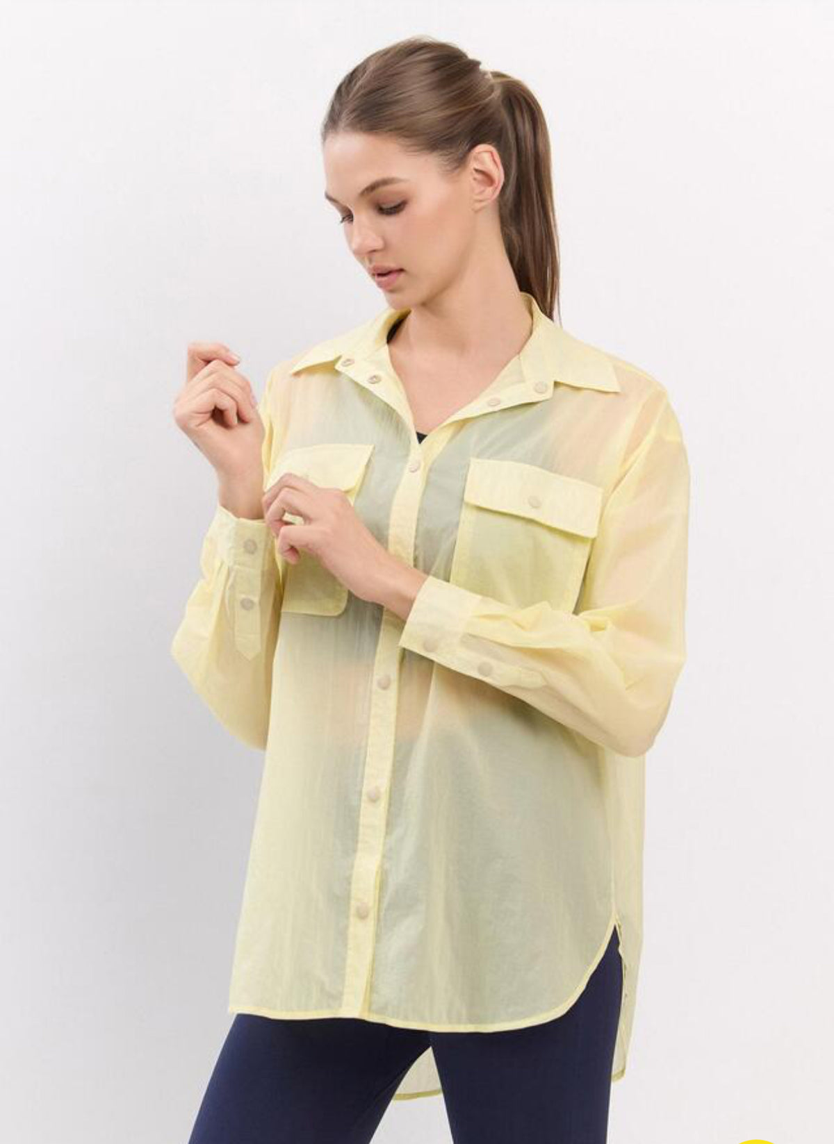 ST181 BACK SLIT SHIRT