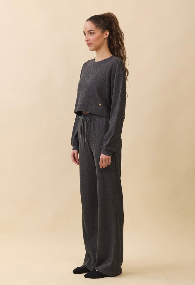 PJ483 WAFFLE LOUNGE PANTS