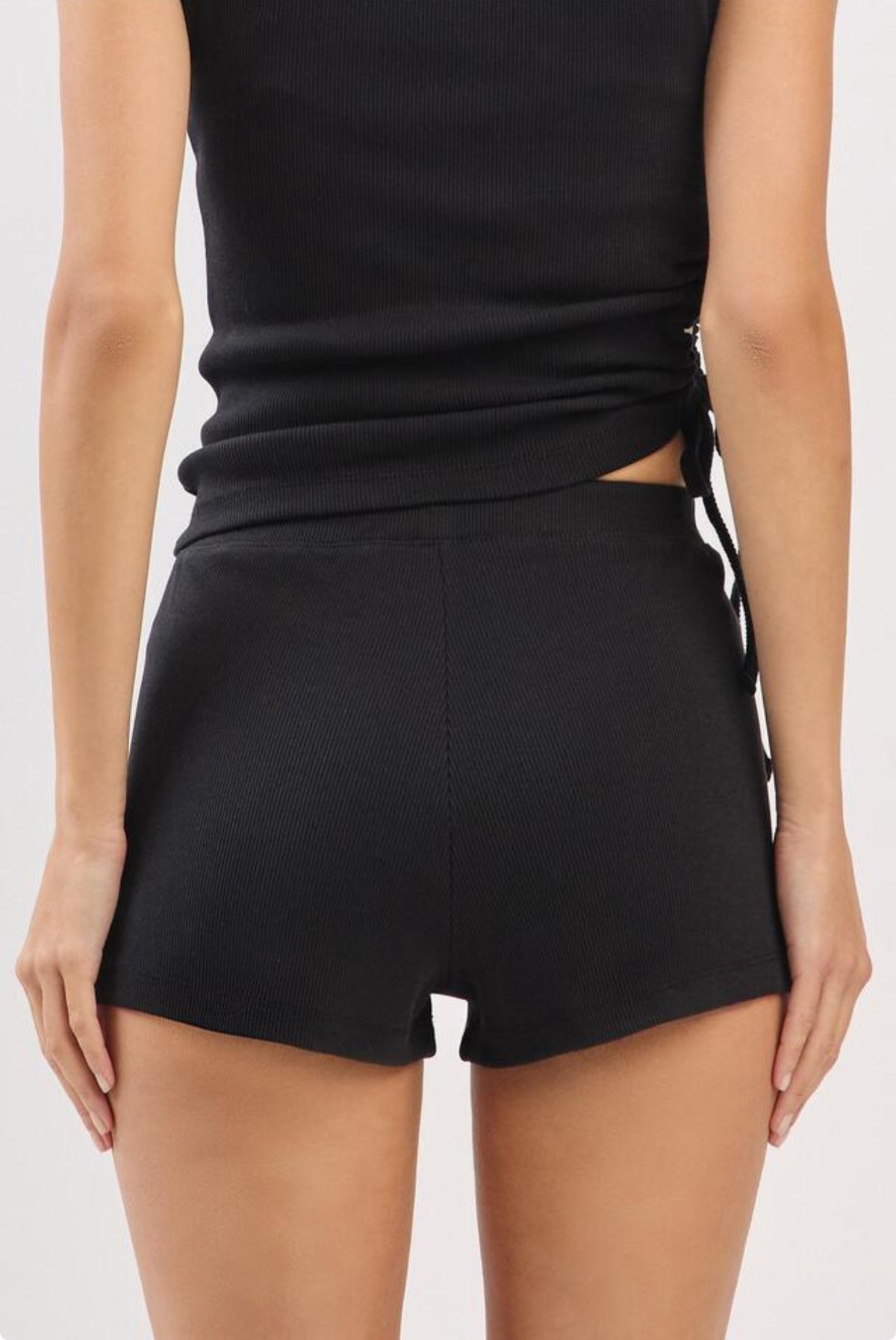 PS462 RIB PIGMENT SHORTS