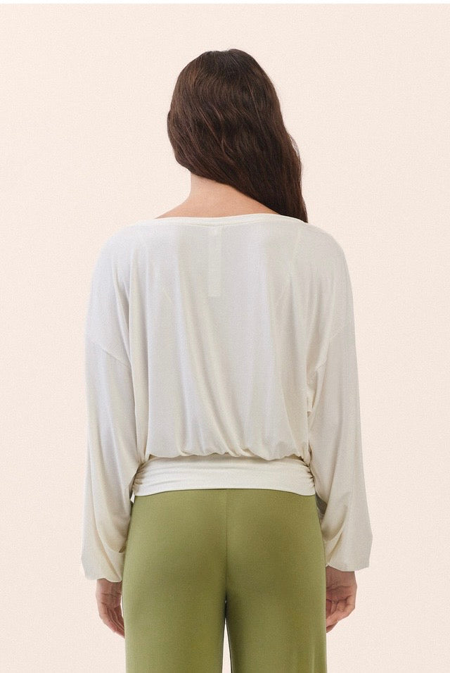 TL137 CUPRA BANDING CROP TEE
