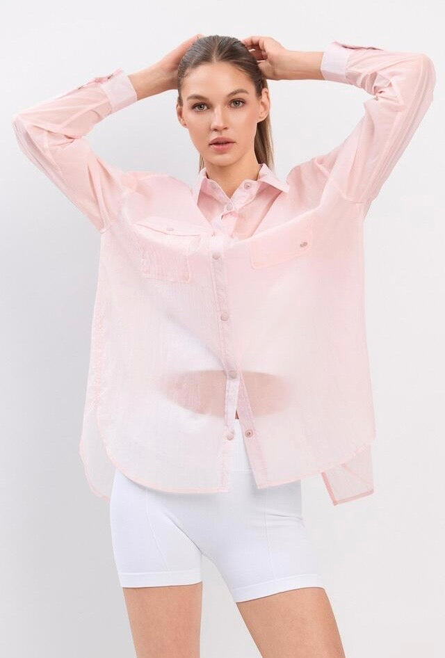 ST181 BACK SLIT SHIRT