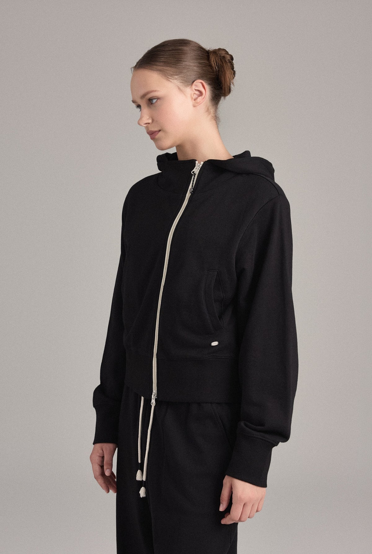 OZ355 HOODED ZIP-UP JAKET