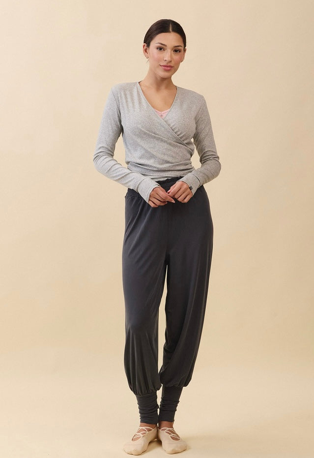 PR471 RELAX FRILL JOGGER PANTS