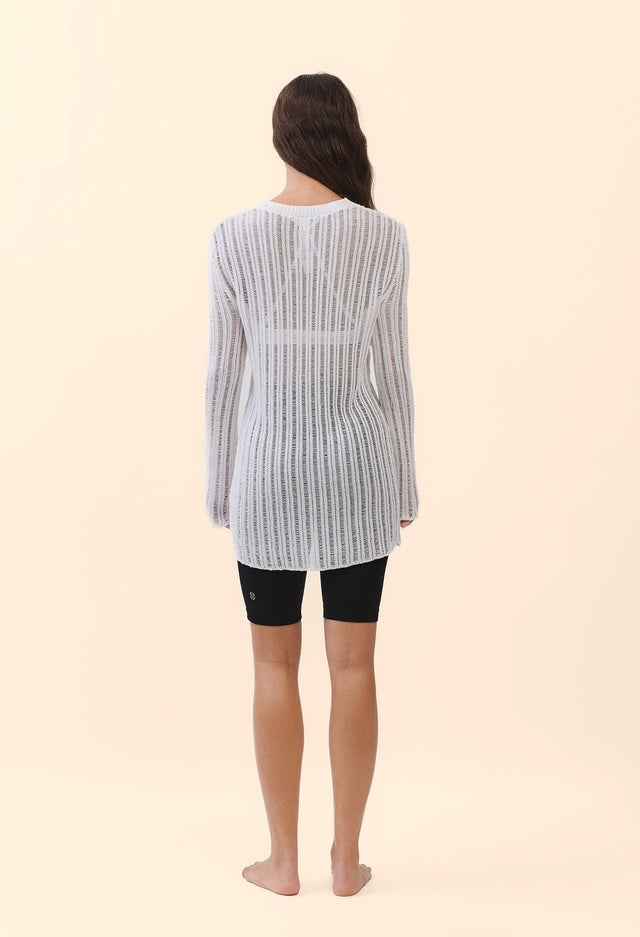 SP205 SHEER COVERUP KNIT