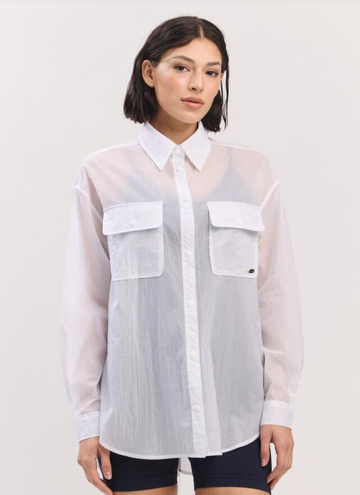 ST181 BACK SLIT SHIRT