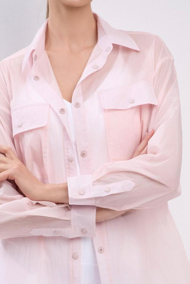ST181 BACK SLIT SHIRT