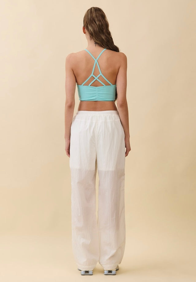 TB045 HALTER DRAPE TANKTOP