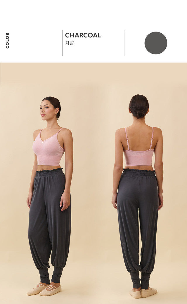 PR471 RELAX FRILL JOGGER PANTS