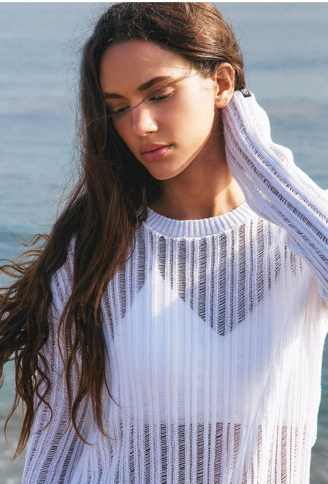SP205 SHEER COVERUP KNIT