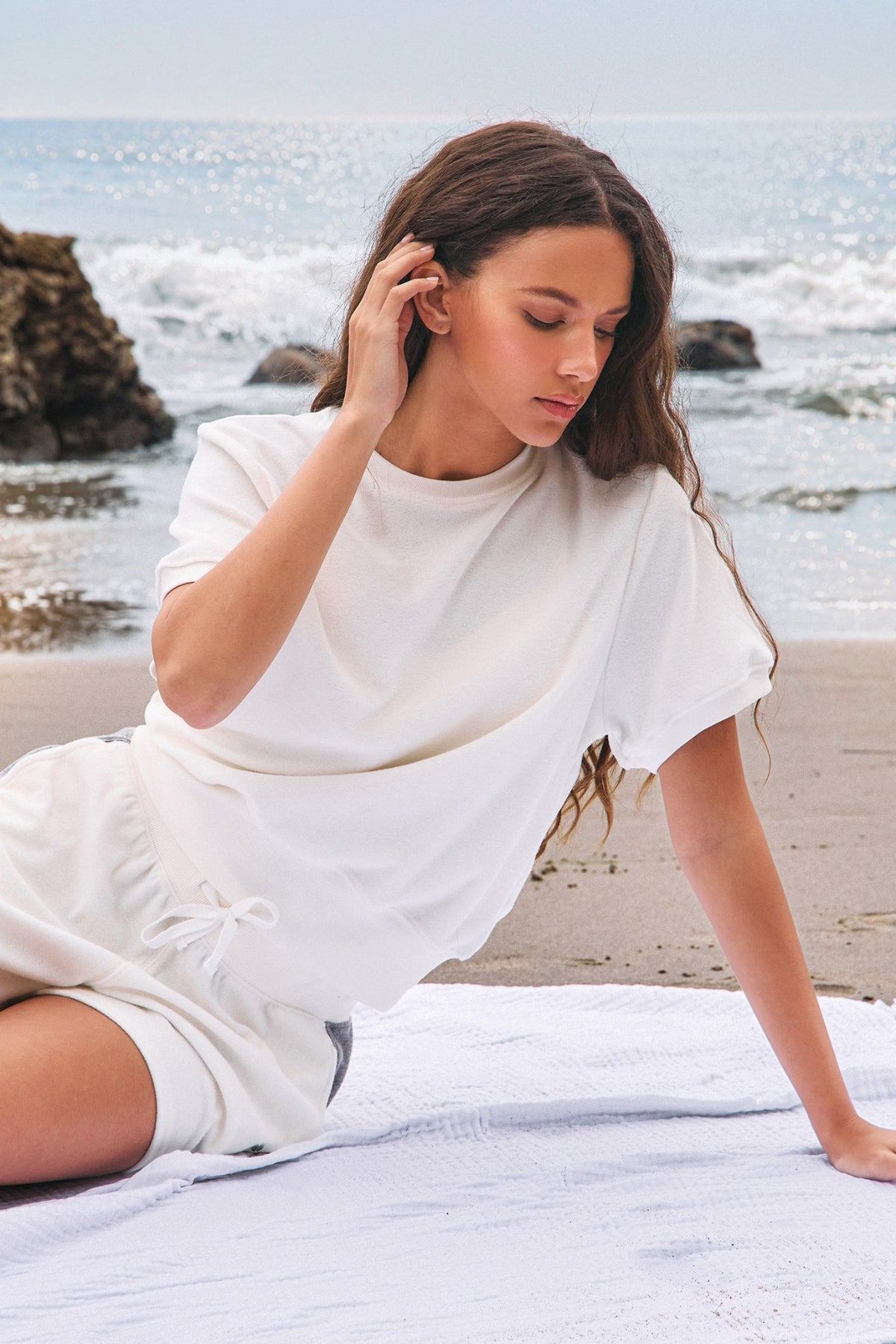 TS132 SOFT TERRY TEE