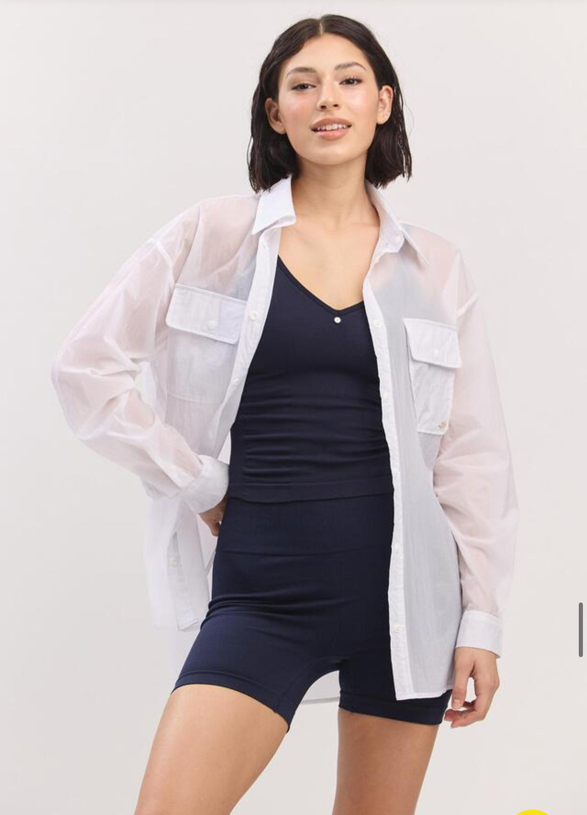 ST181 BACK SLIT SHIRT