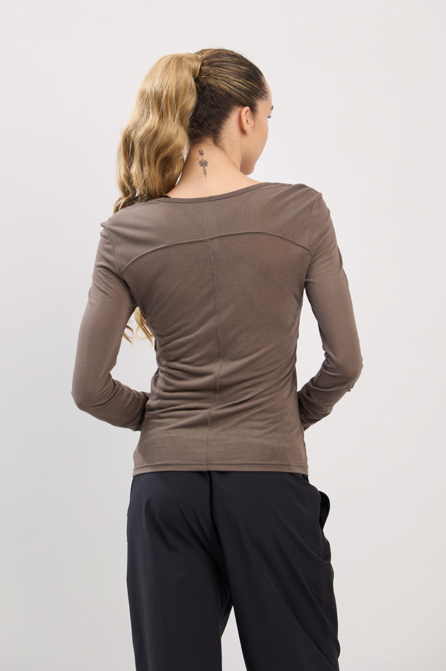 TL124 SILK LS TOP