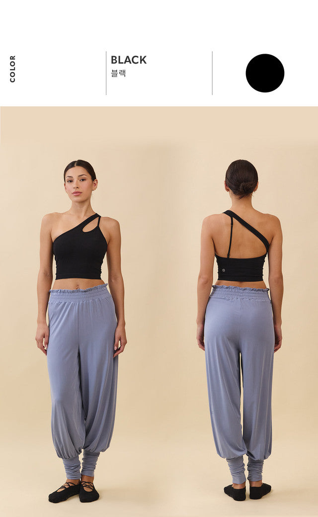 TT044 CONTOUR ONESHOULDER TANKTOP
