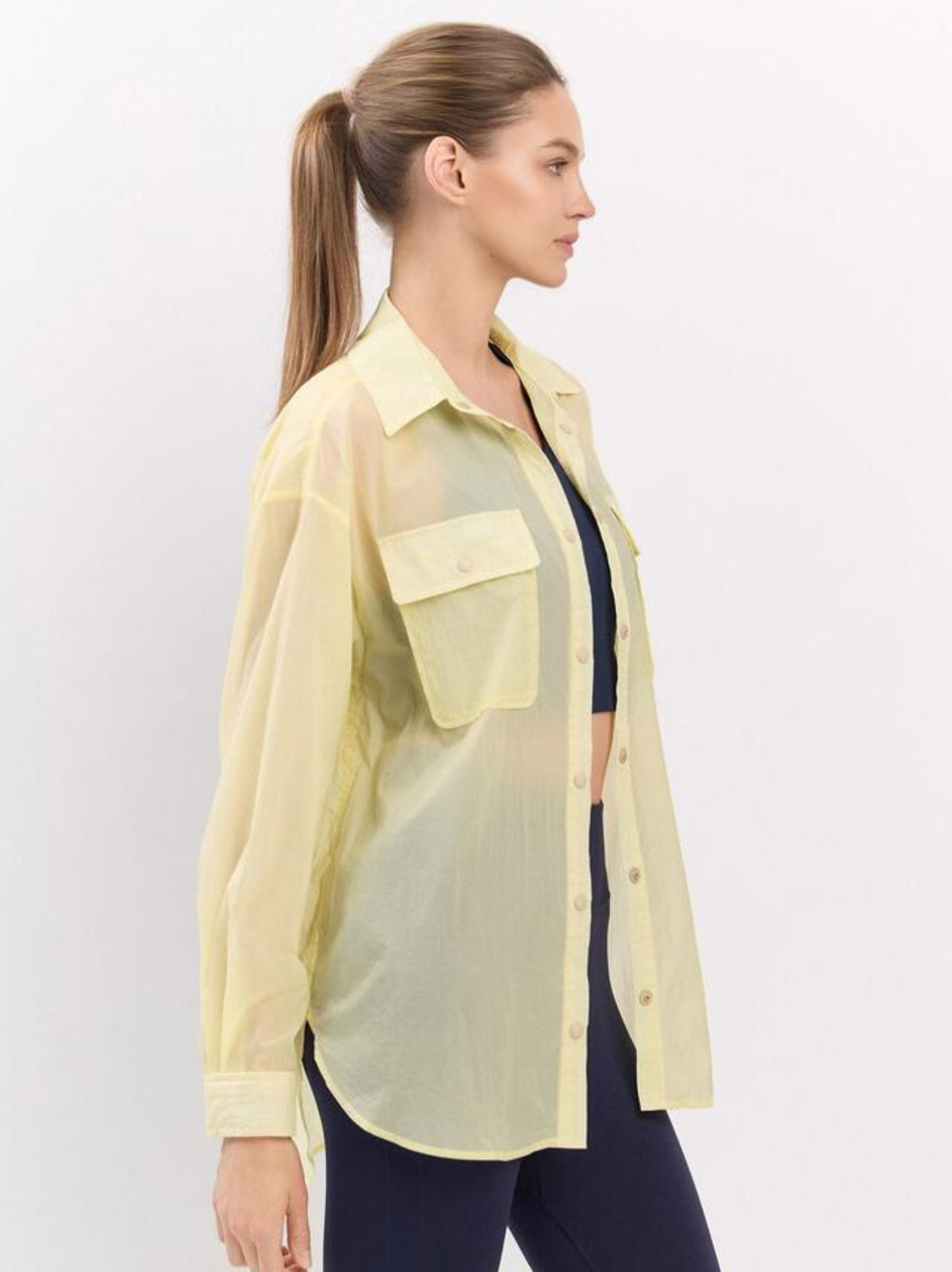 ST181 BACK SLIT SHIRT