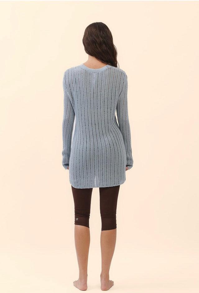 SP205 SHEER COVERUP KNIT