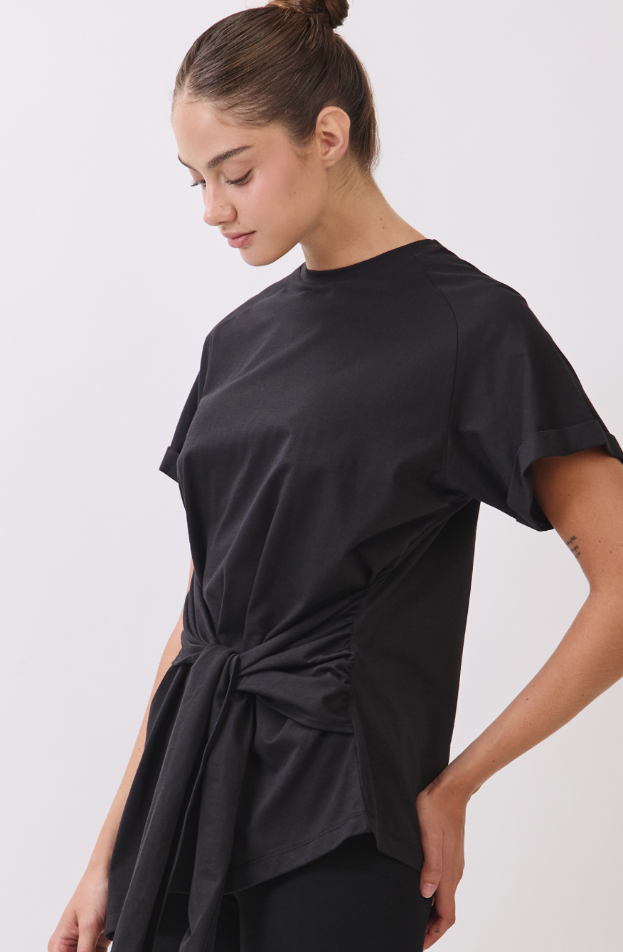 TS115 BELTED TSHIRT