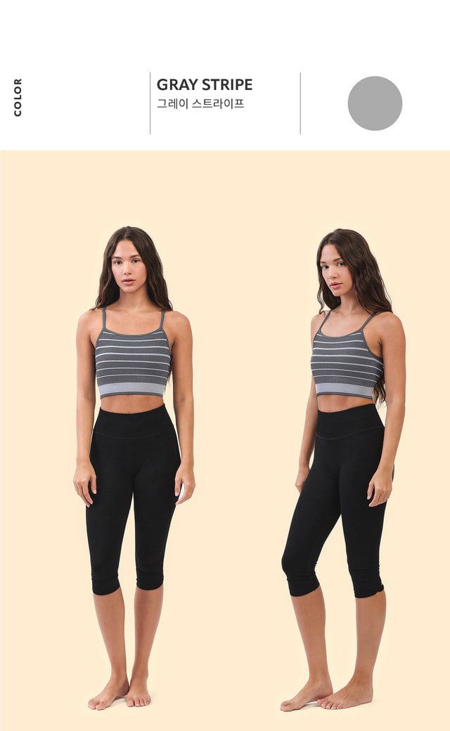 TB016 ESSENTIAL STRIPE BRATOP