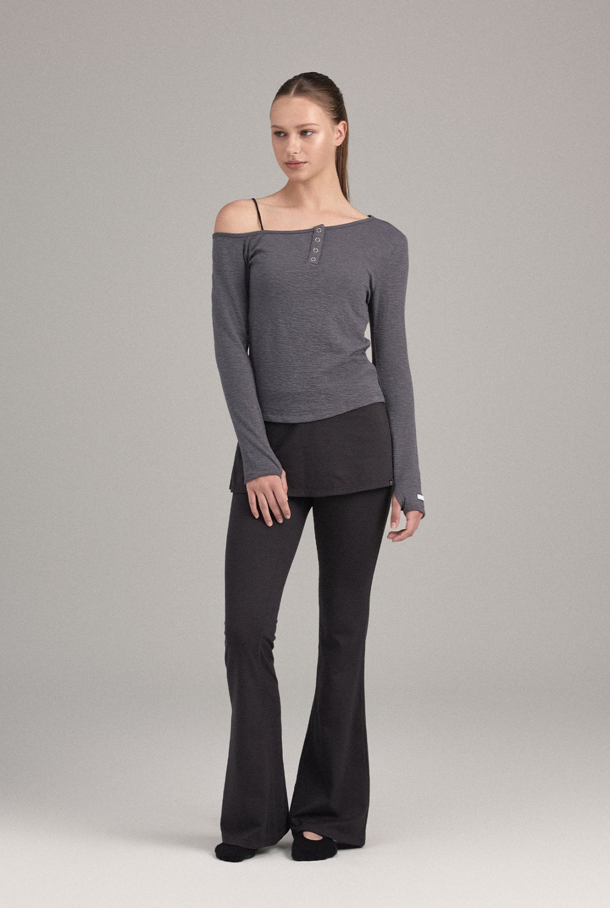 PL452 MOTION WRAP 9 LEGGINGS