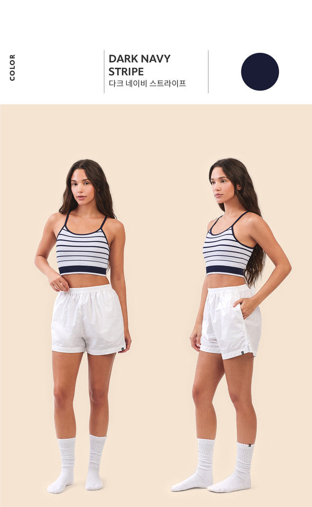 TB016 ESSENTIAL STRIPE BRATOP