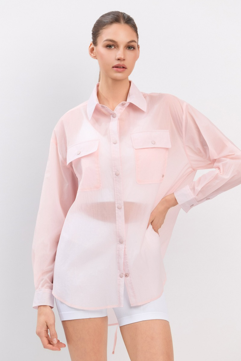 ST181 BACK SLIT SHIRT