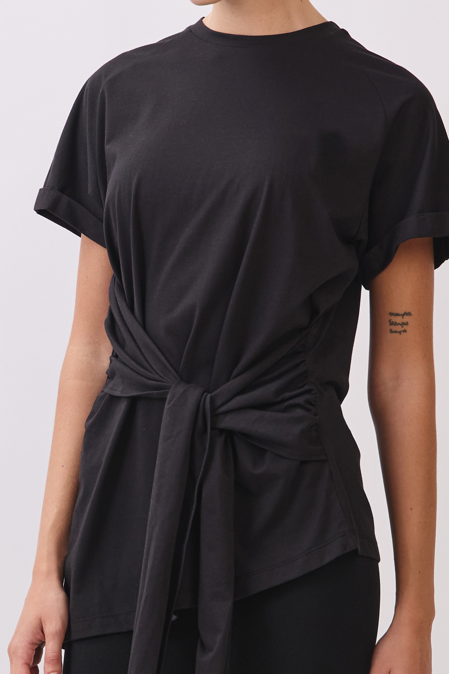 TS115 BELTED TSHIRT