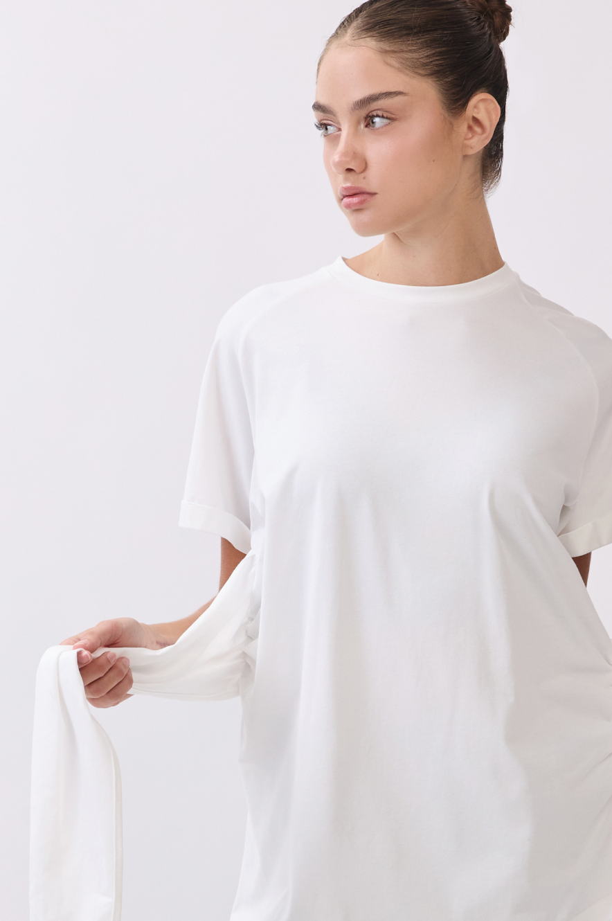 TS115 BELTED TSHIRT
